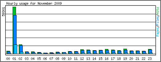Hourly usage