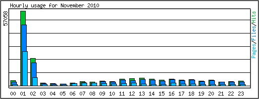 Hourly usage