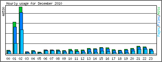 Hourly usage
