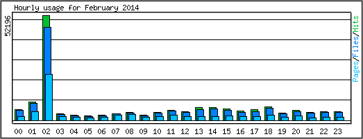 Hourly usage