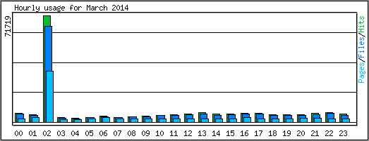 Hourly usage