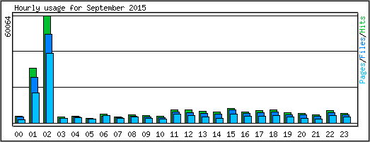 Hourly usage