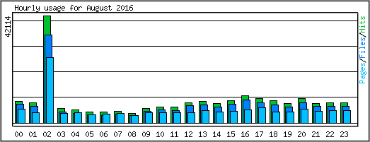 Hourly usage